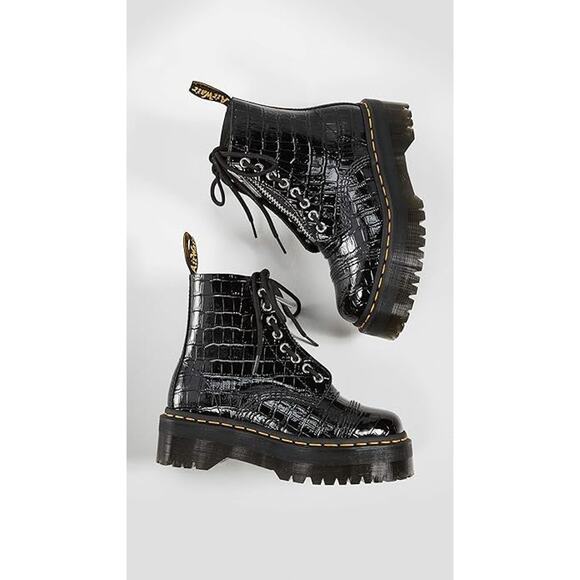 Dr. Martens Sinclair Ankle Leather Boots - 6 - Picture 4 of 5